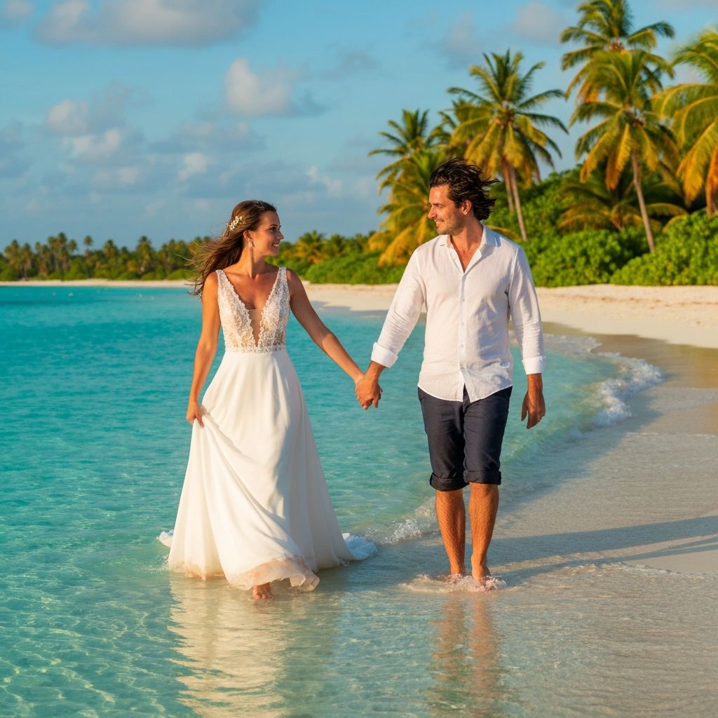 Beach wedding in Cuba